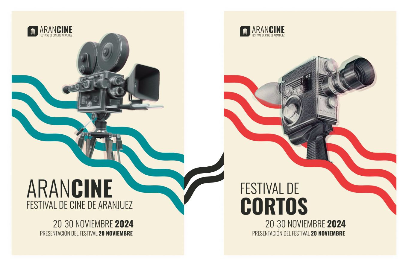 Carteles del universo visual del festival