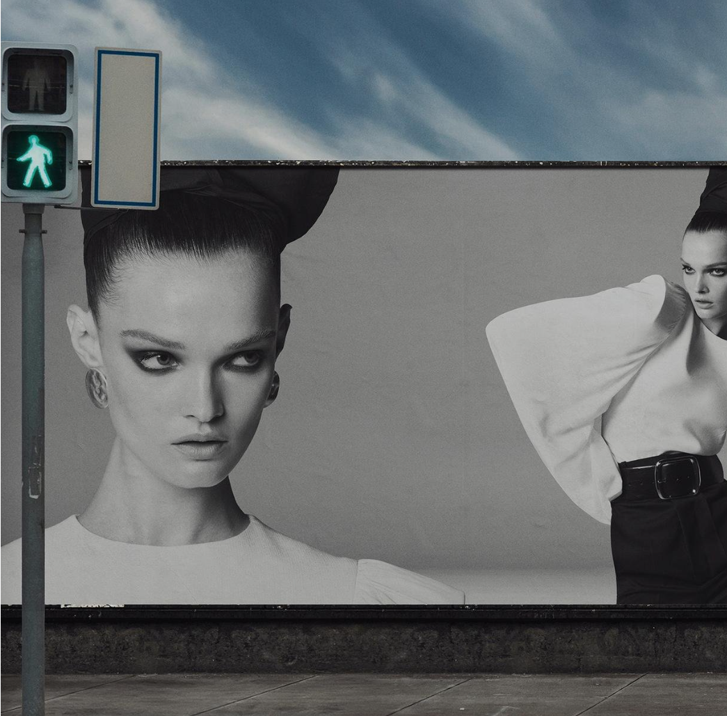 Cartel de campaña de Inditex